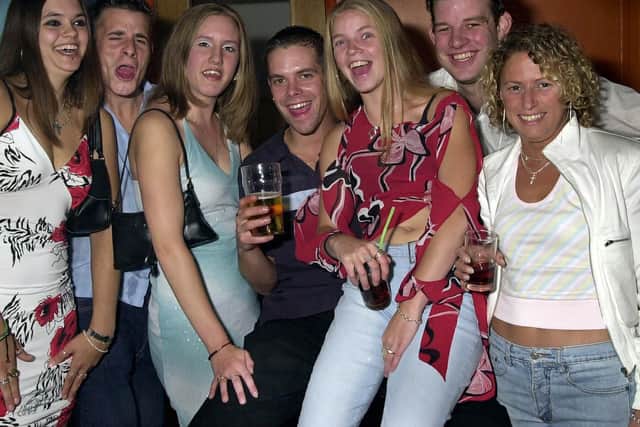 Face on the floor revellers having a good time at Bar Bluu nightclub in Clarendon Road, Southsea. Picture: Michael Scaddan (034318-0012)