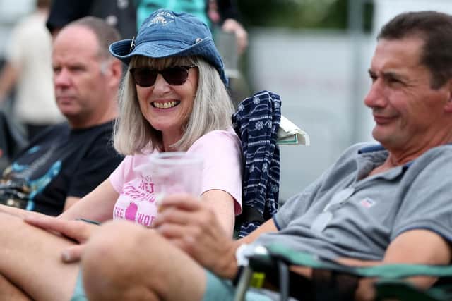 Ann Dahl. Gosport Waterfront Festival, Walpole Park, Gosport. Picture: Chris Moorhouse (270719-67)