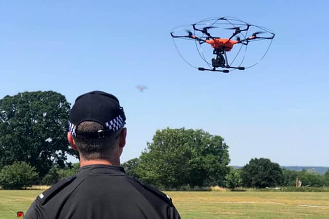 Hampshire police will be using drones from mid-August