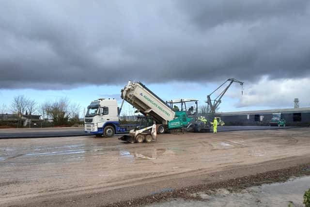 Land at Tipner West in Portsmouth where preparations are being made in the event of a no-deal Brexit in case it affects Portsmouth port. Picture: Portsmouth City Council