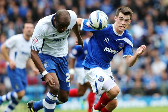 John Marquis. Pompey v Bury. Fratton Park. October 20, 2013. Picture: Joe Pepler