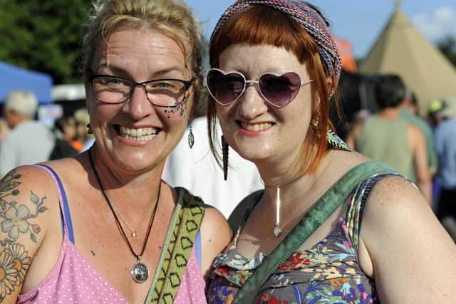 (l to r),  Tracey Williams and Kate Rouse from Portsmouth. Picture: Ian Hargreaves (010819-1)
