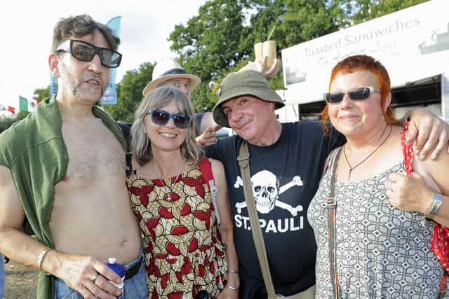Wickham Festival group. Picture: Ian Hargreaves  (010819-2)