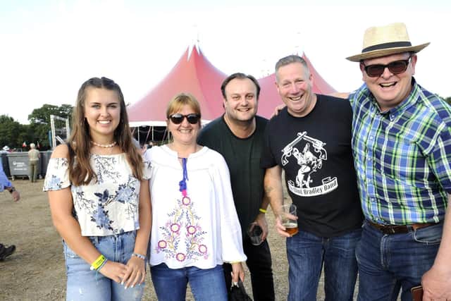 The Clint Bradley band. Picture: Ian Hargreaves  (010819-5)