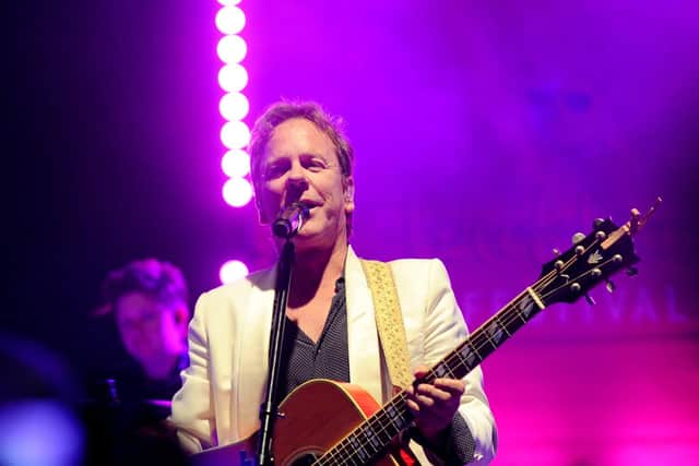 The Kiefer Sutherland Band performing at Wickham Festival on Sunday, August 4. Picture: Sarah Standing (040819-4739)