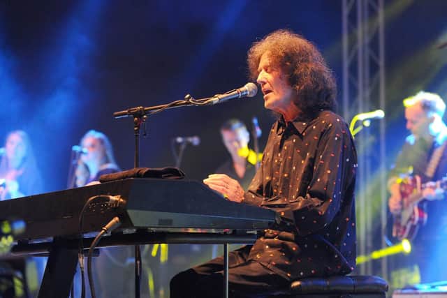 Gilbert O'Sullivan performing at Wickham Festival 2019, on Sunday, August 4. Picture: Sarah Standing (040819-4831)