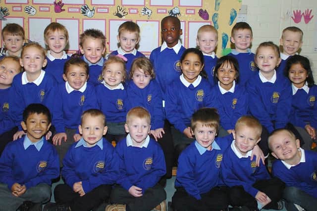 Rabbits reception class at Arundel Court Infants School in Portsmouth in 2005. Picture (055606-1)