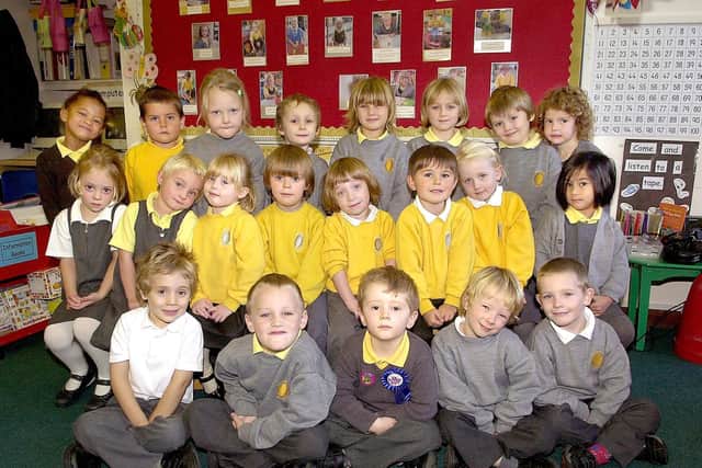 Ruby reception class at Goldsmith Infant School in Portsmouth in 2005. Picture (055159-1)