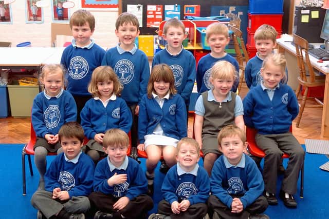 Kingfisher reception class Hambledon Infants School in 2005. Picture (055218-71)