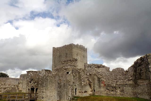 Portchester Castle - one of the iconic venues covered in the video.

Picture: Mick Walker