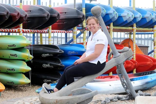 Andrew Simpson Watersports Centre centre manager, Hermione Garner.

Picture: Sarah Standing