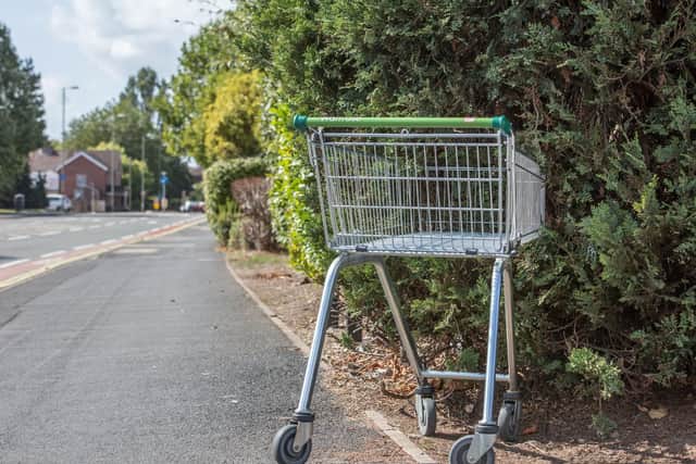A trolley spotted in South Street, Gosport. Picture: Tara Barton-Leigh