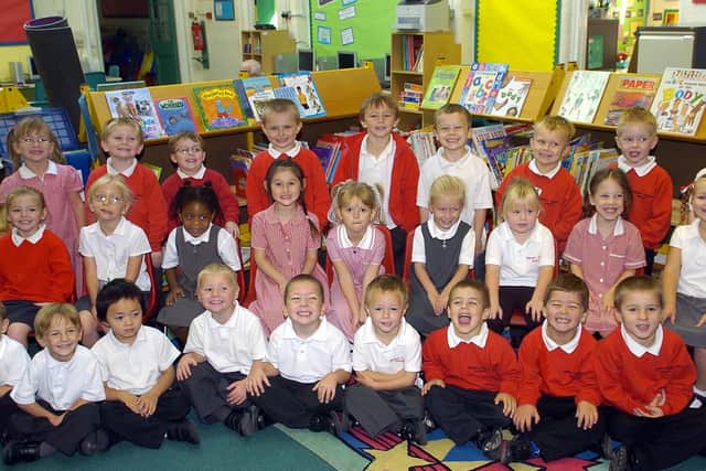 Copnor Infants School reception class - Green class - autumn 2006. Picture (064153-1)