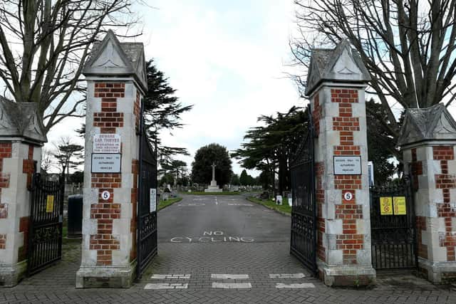 Ann's Hill Cemetery, Gosport.             Picture: Chris Moorhouse