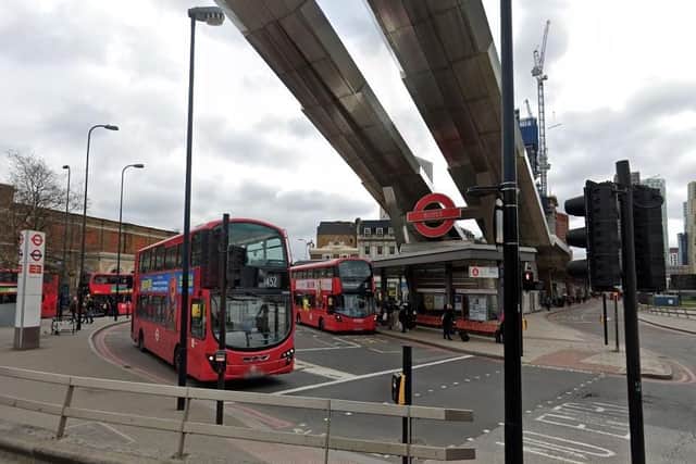 The alleged assault took place at Vauxhall Bus Station. Picture: Google Maps