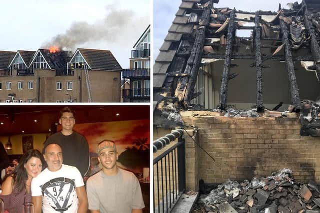 The Phillips family are planning an up to 1m project to build a two-floor penthouse in Old Portsmouth which they hope could feature on Grand Designs. It comes after their home was badly damaged in a fire in Centurion Gate, Eastney, in August 2018.