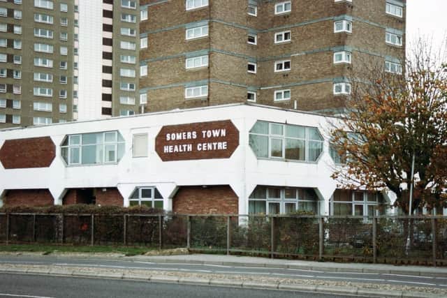 Somers Town Health Centre in November 1995
