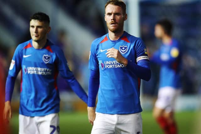 Tom Naylor is Pompey's new skipper. Photo by Joe Pepler.