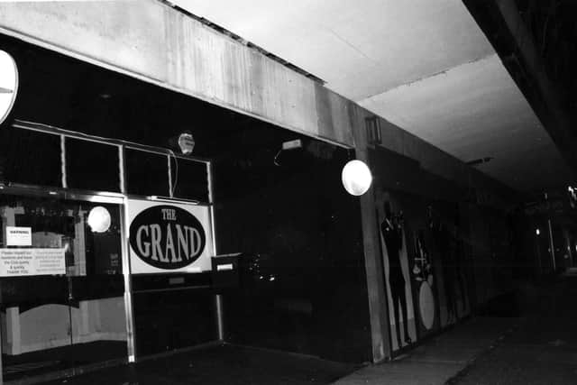 The Grand nightclub in Palmerston Road in September 1995