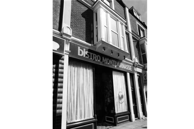 Bistro Montparnasse in Palmerston Road in April 1994