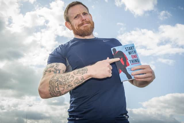 Dan Fallon pictured with his book near Southsea Castle, Southsea.

Picture: Habibur Rahman