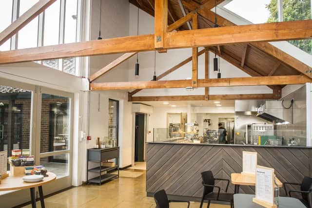 Refurbished dining area of the visitor centre.

Picture: Habibur Rahman