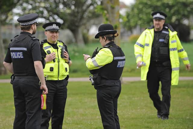 File photo of police in Southsea. Picture: Ian Hargreaves (310519-11)