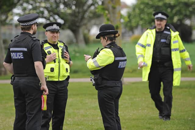 File photo of police in Southsea. Picture: Ian Hargreaves  (310519-11)