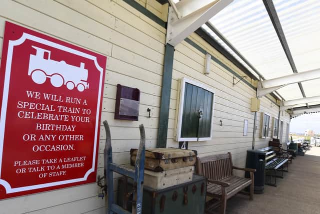 Train enthusiasts have been offered the dream chance to run their very own private railway complete with locomotives, carriages, a mile of track and three stations.  Roger Arbon/Solent News & Photo Agency
UK +44 (0) 2380 458800