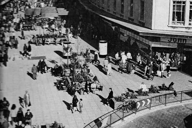 Commercial Road shortly after being made into a precinct in 1972. Photo: The News archive.