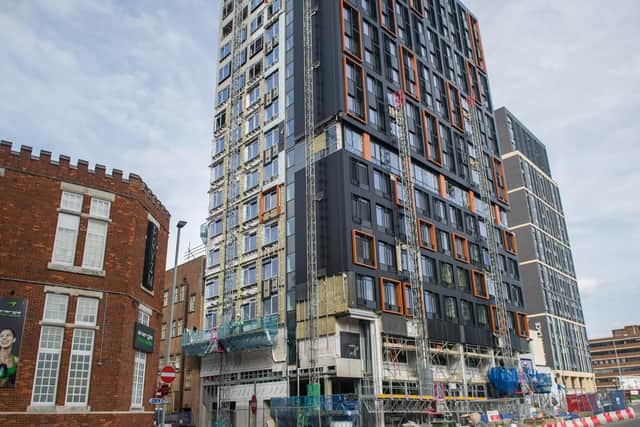 Stanhope House student accommodation building in Portsmouth on September 10. Picture: Habibur Rahman
