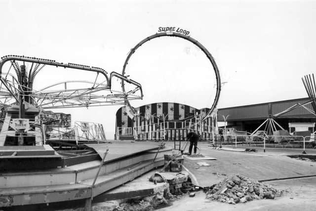 Clarence Pier in March 1993