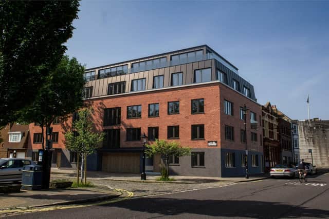 Proposed extension for Fontenoy House in Old Portsmouth. Picture: Carl Leroy-Smith Architect