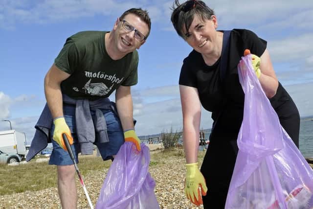 Martin Tuck and Barbara Wells. Picture: Ian Hargreaves (070919-2)
