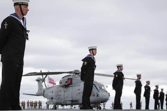 HMS Queen Elizabeth arrives in Halifax, Canada. Picture: Royal Navy