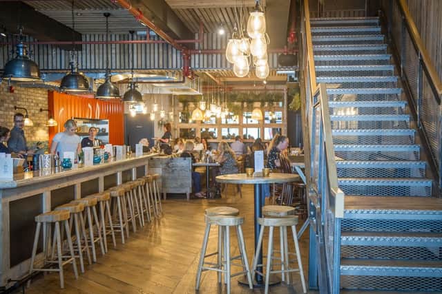 Hubbox is a new restaurant that has opened in Gunwharf Quays.