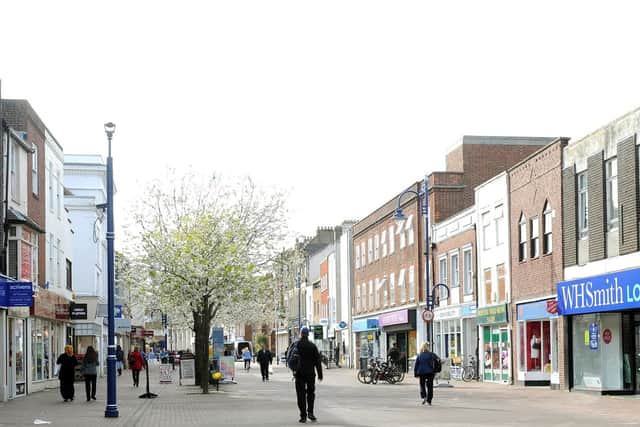 Gosport High Street. Picture: Sarah Standing (150790-8251)