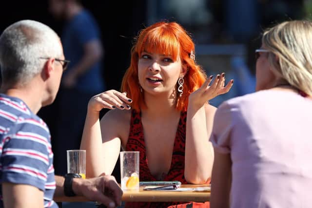 Alisha Wellington at the Gin Festival at Gunwharf Quays. Picture: Chris Moorhous (140919-38)