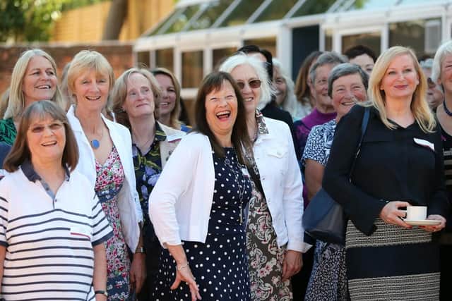 Alumnae reunion, Portsmouth High School, Southsea. Picture: Chris Moorhouse     (140919-17)