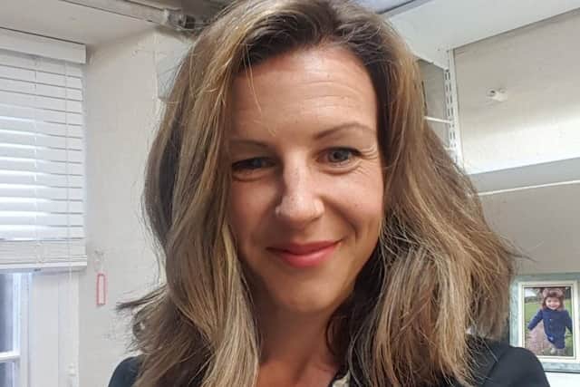 English teacher, Rebecca Thomas-Snell.