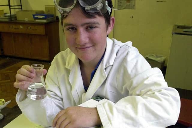 Joe Hinks from Mayfield School won the Young Person of the Year Award - at the time he wanted to become a marine biologist