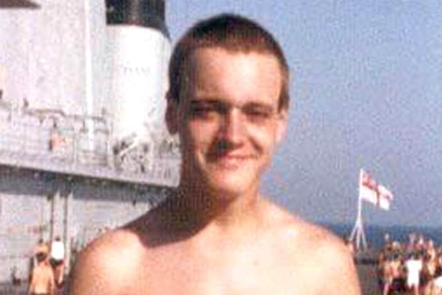 HMS Illustrious radio operator 18-year-old Simon Parkes