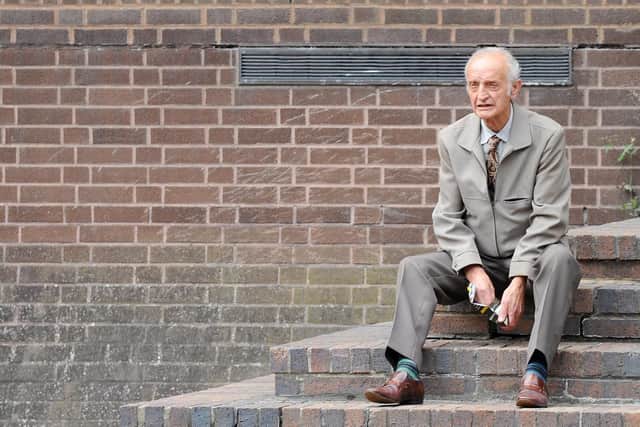 Ian Hemmens, 81, of Bognor Road, Chichester, is on trial at Portsmouth Crown Court accused of assisting an offender 
Picture: (160919-7484)