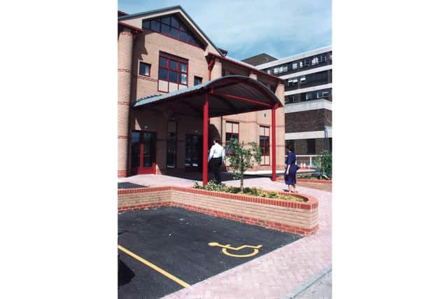 QA Hospital's rehabilitation department in July 1991