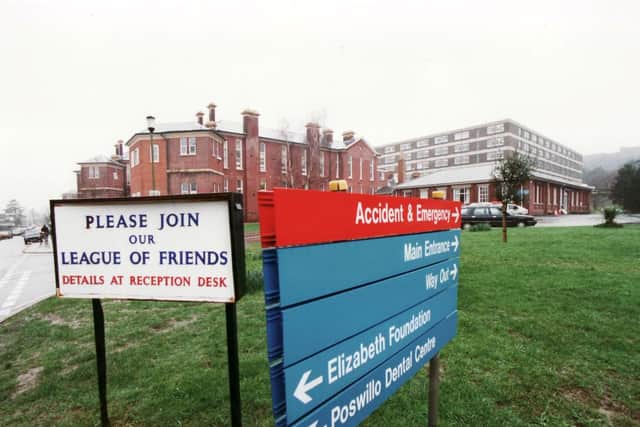 QA Hospital in February 1995