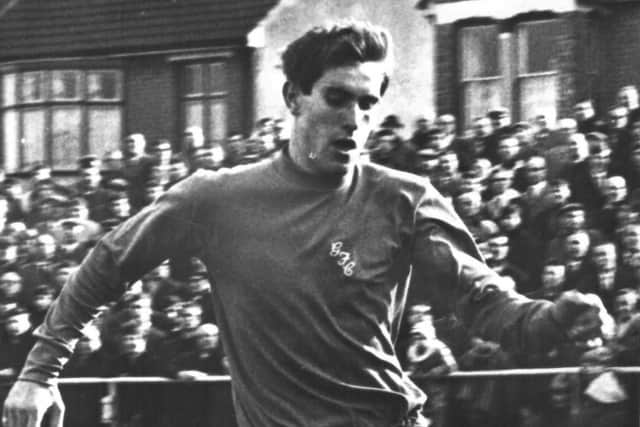 Bobby Moffat playing for Gillingham.