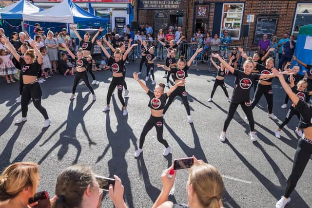 Phoenix School of Dance at the Fratton Family Festival. Picture: Mike Cooter