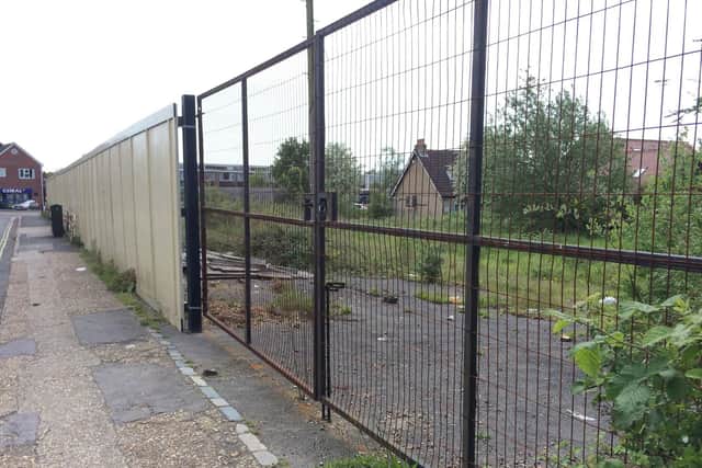 The Hampshire Rose site on Fareham Park Road in 2015