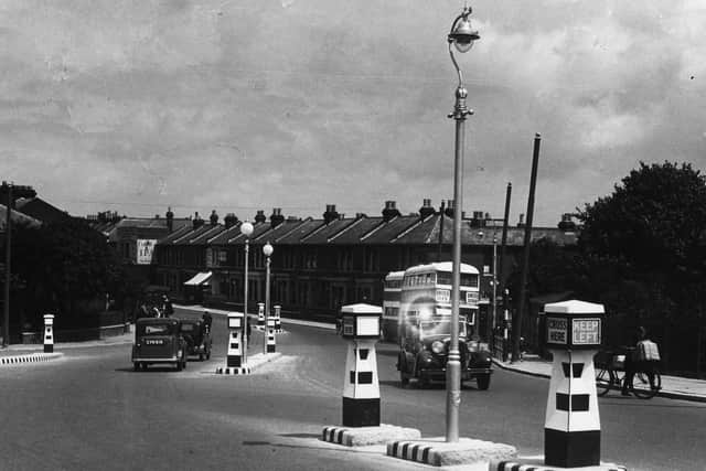 Copnor Bridge in Copnor Road in July 1936.