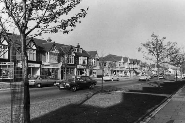 Copnor Road in November 1986